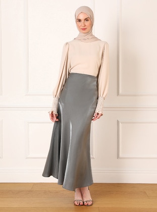 Grey - Skirt - Refka