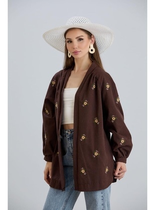 Brown - Kimono - Maymara