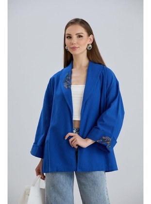 Saxe Blue - Kimono - Maymara