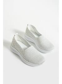 أبيض - حذاء رياضي - 400gr - أحذية رياضية