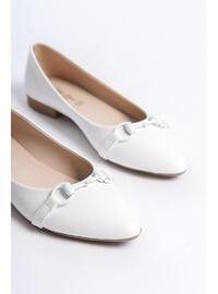 White - Flat - 400gr - Flat Shoes
