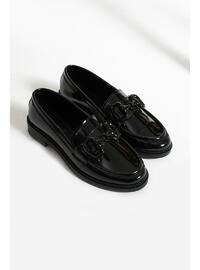 Black Patent Leather - Loafer - 450gr - Casual Shoes