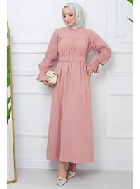 Pink - Modest Dress