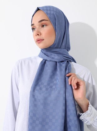 Denim Blue - Shawl - Tuva