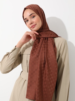 Light Coffe Brown - Shawl - Tuva