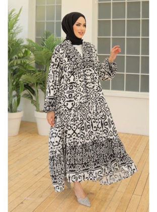 Black - Ethnic - Unlined - Modest Dress - InStyle