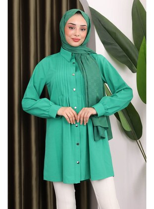 Green - Tunic - İmaj Butik