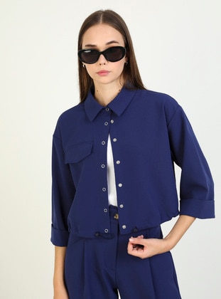 Navy Blue - Blouses - Benin