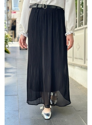 Colorless - Fully Lined - Skirt - GİZCE