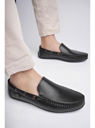 حذاء كاجوال - أسود - أحذية كاجوال - MUGGO AYAKKABI