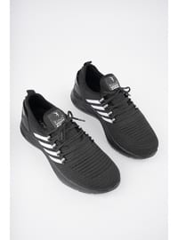 Black - White - Sport - Sports Shoes