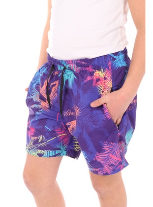 Multi Color - Boys` Shorts - Toontoy