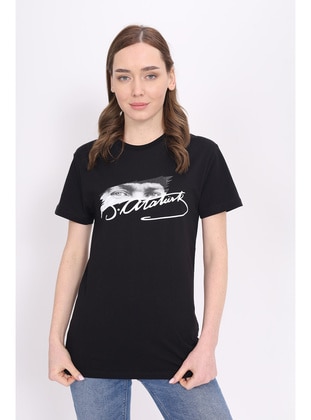 Black - Plus Size T-Shirts - Toontoy