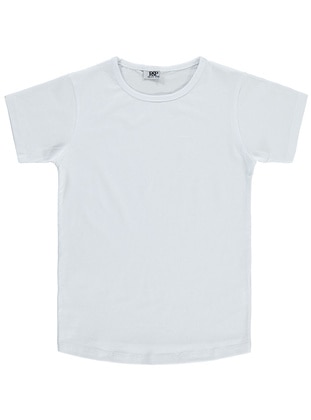 White - Girls` T-Shirt - P&P