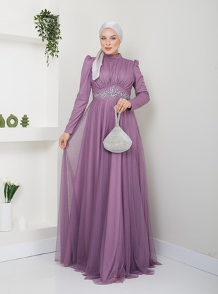 Lilac - Evening Dresses - Semra Aydın