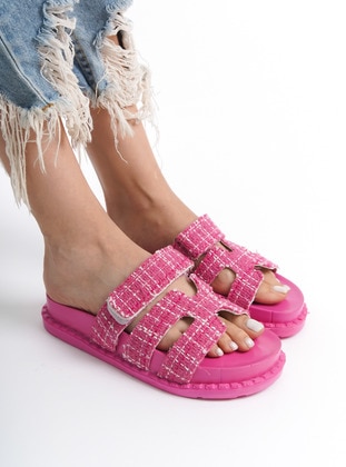 Fuchsia - Slippers - Ayakkabı Havuzu