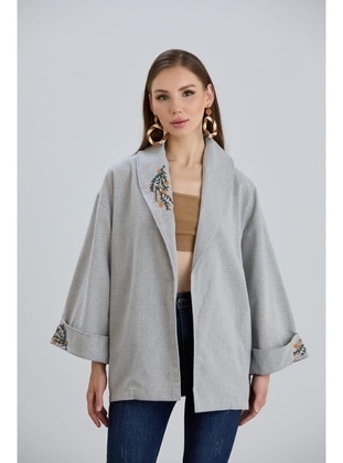 Grey - Kimono - Maymara