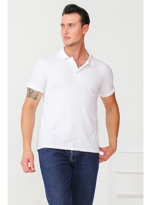 White - Men`s T-Shirts - Bestenur