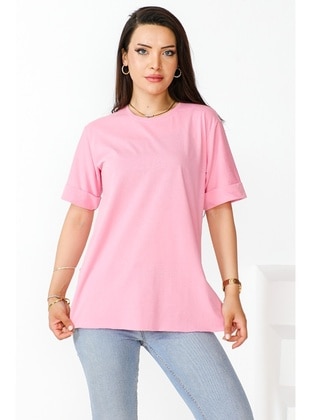 Pink - T-Shirt - Bestenur