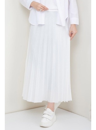 White - Skirt - Bestenur