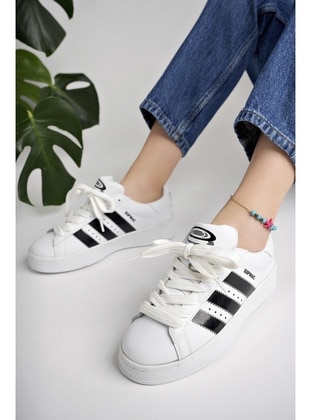 White - Sports Shoes - Muggo