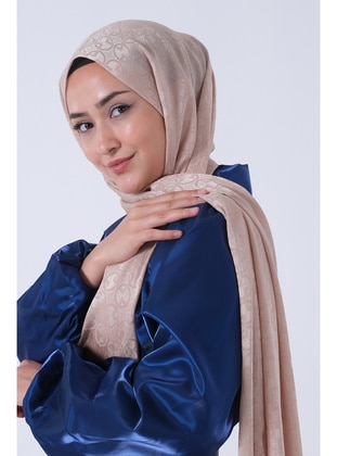 Beige - Shawl - Harem Scarf