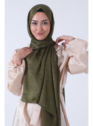 Khaki - Shawl - Harem Scarf