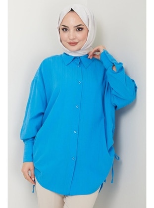 Blue - Tunic - Hafsa Mina