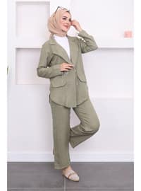 Khaki - Unlined - Suit