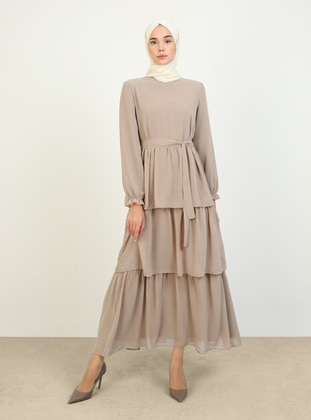 Nude - Modest Dress - Refka