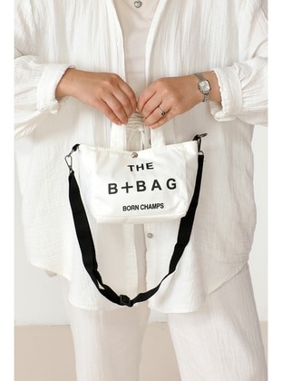 White - Shoulder Bags - Bestenur