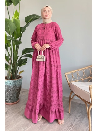 Fuchsia - Modest Dress - InStyle
