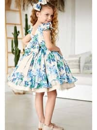 Blue - Girls` Evening Dress