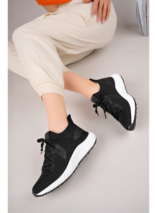 Black - White - Sports Shoes - McDark