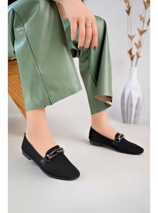 Black - Flat Shoes - McDark