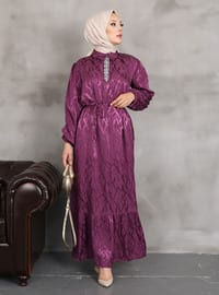 Purple - Modest Dress