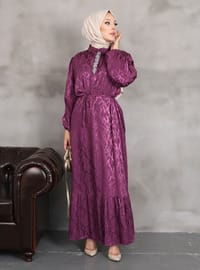 Purple - Modest Dress