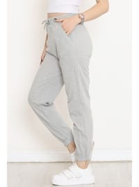 Grey - Tracksuit Bottom