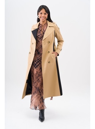 Camel - Trench Coat - Olcay