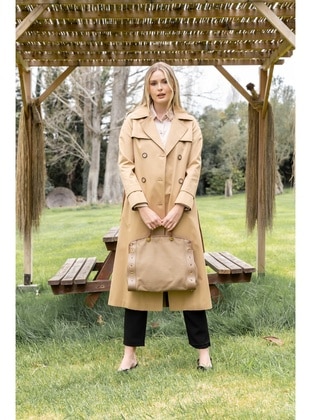 Camel - Trench Coat - Olcay