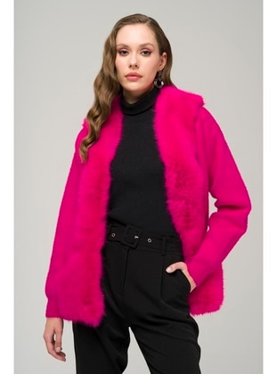 Pink - Coat - Olcay