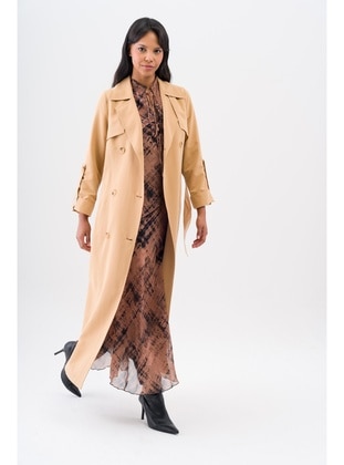 Camel - Trench Coat - Olcay