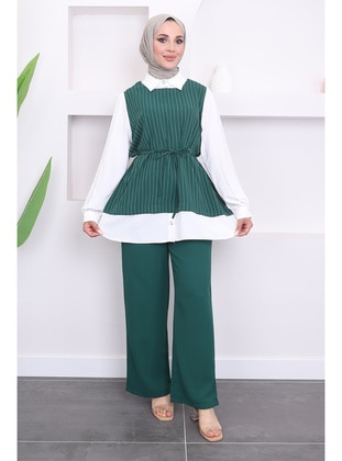 Emerald - Unlined - Suit - İmaj Butik