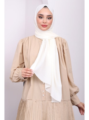 Beige - Shawl - İmaj Butik