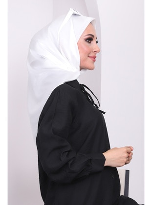 White - Scarf - İmaj Butik