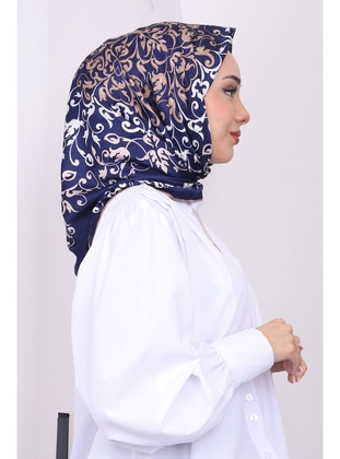 Navy Blue - Scarf - İmaj Butik