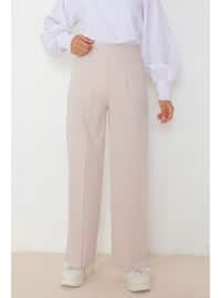 Beige - Pants