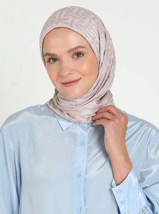 Beige - Scarf - Balse Eşarp