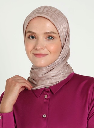 Light Powder Pink - Scarf - Balse Eşarp