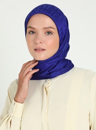 Saxe Blue - Scarf - Balse Eşarp